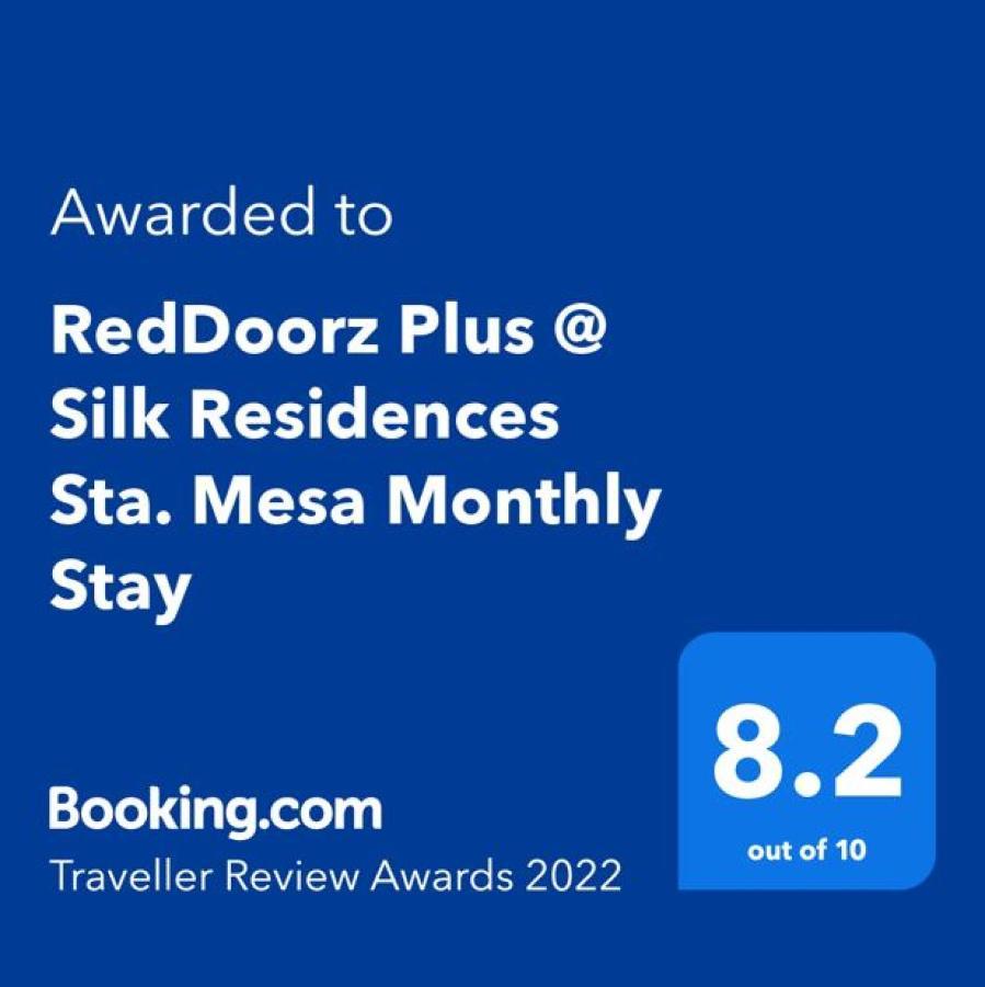 RedDoorz Plus @ Silk Residences Sta. Mesa Monthly Stay Manila Exterior foto